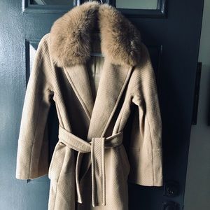 LÉON Max Max Studio Special Edition Wrap Coat